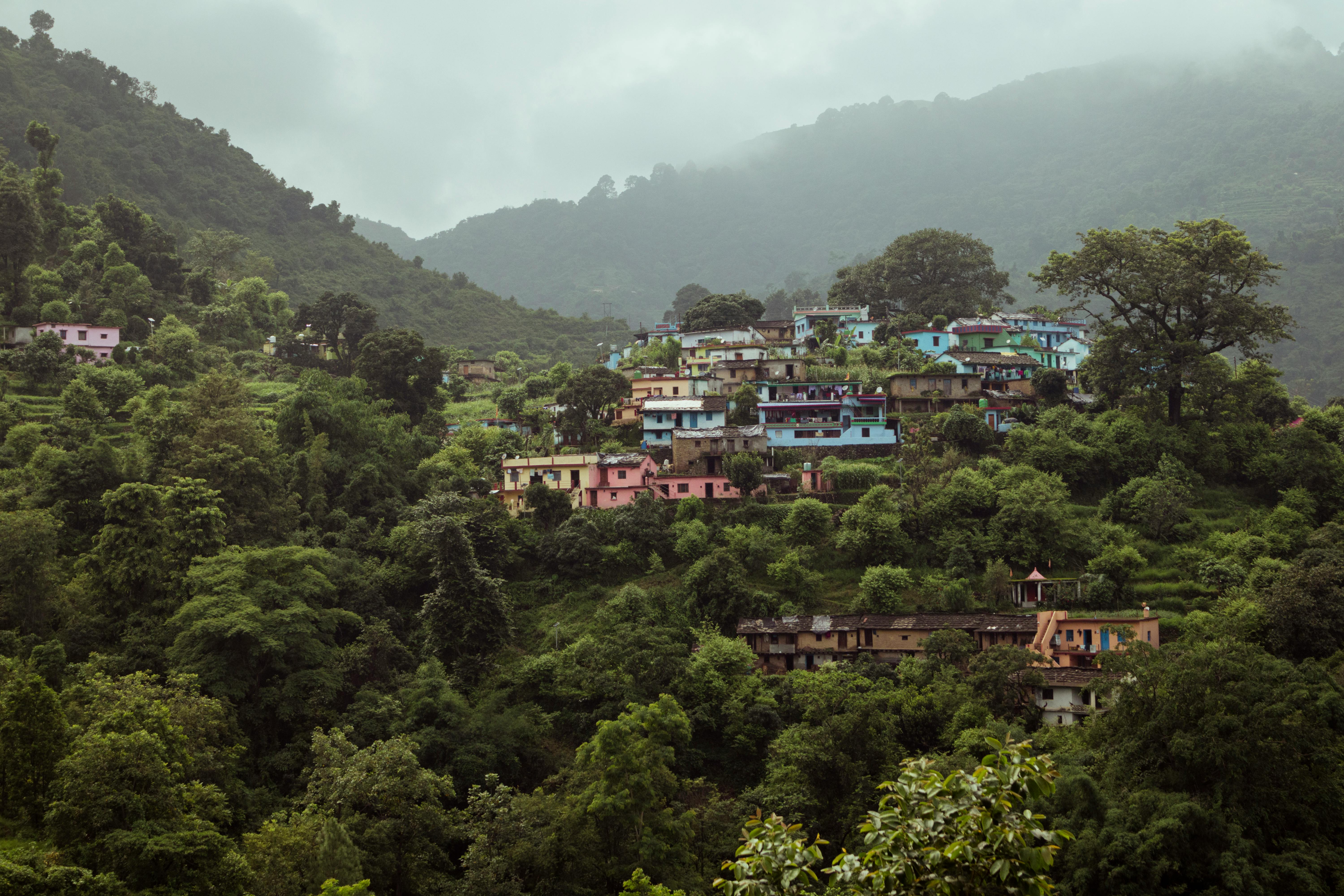 Kumaon temple in the hills of Uttarakhand